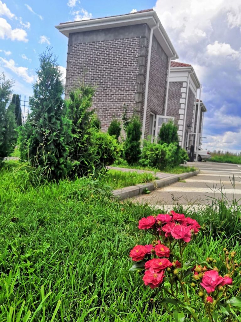 Зеленая въездная группа